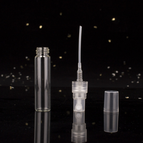 Manufacturer wholesale 2/3/5/10ml perfume bottle trial size portable perfume bottle empty bottle spray test tube