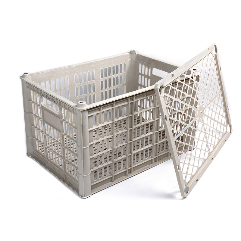 厂家直销一次性pp塑料水果蔬菜周转筐塑料框橘子箱周转箱超大号