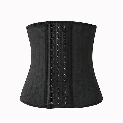 Sports Shaping Bodysuit with European and American Mesh 25 Steel Bone, Fitness Waist Cincher Ab Shaper, Plus Size Women's Supply