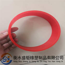 硅胶导向套圆筒彩色耐磨环圆环规格齐全密封耐高温
