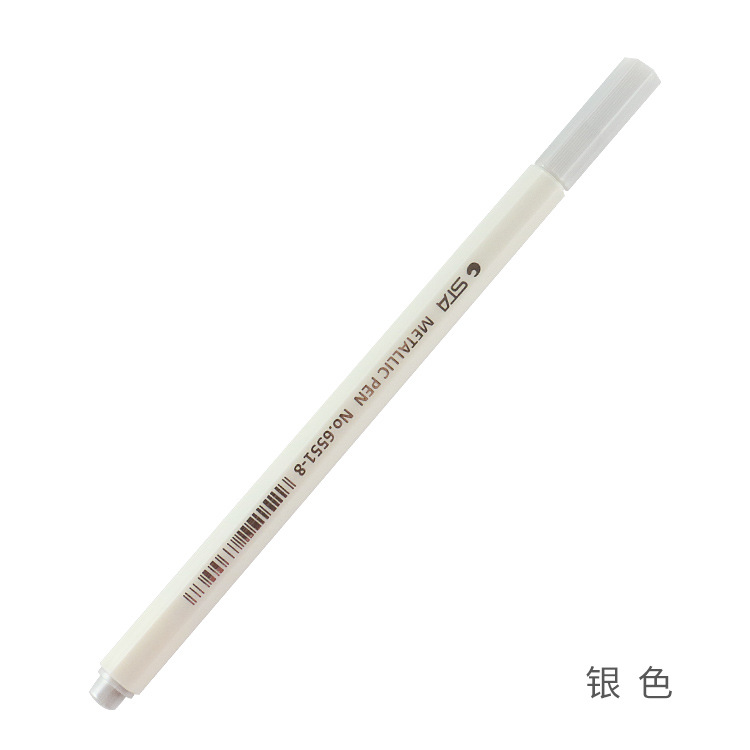 Zhejiang agente general de fábrica directa STA pluma de metal STA pluma de pintura 6551 pluma de color de metal al por mayor