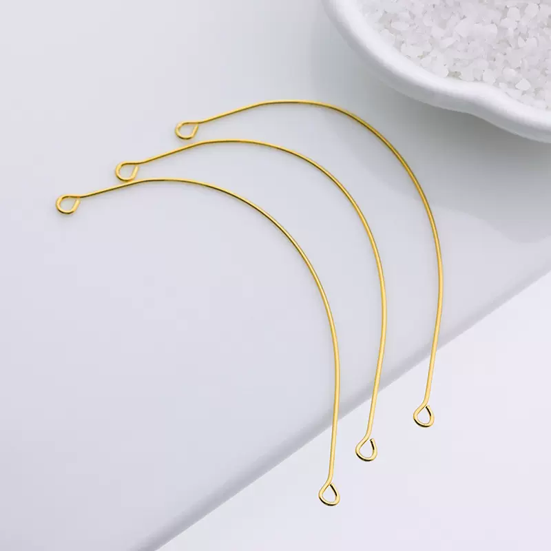 欧美创意款不锈钢耳挂耳钩耳饰品配件无耳洞耳骨夹耳环手工材料