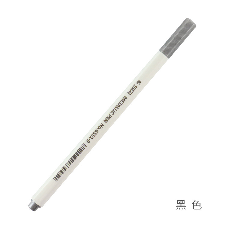 Zhejiang agente general de fábrica directa STA pluma de metal STA pluma de pintura 6551 pluma de color de metal al por mayor