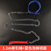 Factory direct selling pet dog iron chain dog traction rope collar pet supplies one piece of wholesale