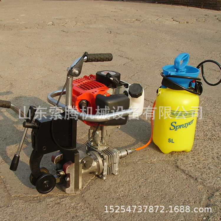 手提式内燃钢轨钻孔机生产厂家 内燃钢轨钻孔机空心钻孔机 包邮