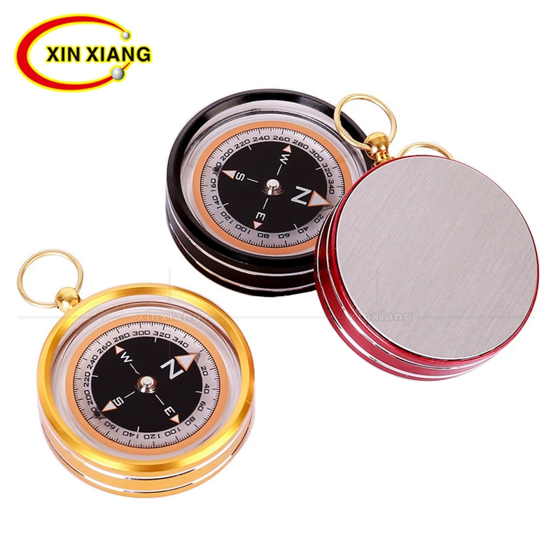 50 мм Материал из алюминиевого сплава открытый компас поле компаса дорожный компас Изысканные Подарки различных цветов