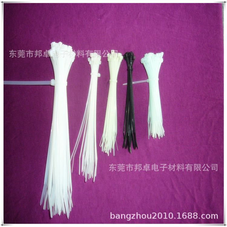 高品质 不易断 耐寒PA尼龙扎带 束线带 捆扎带耐用