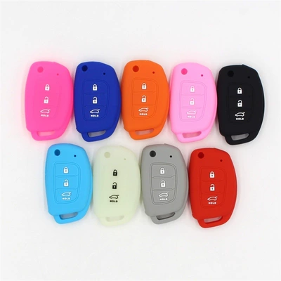 Hyundai Langong üçün işıqlı silikon avtomobil açar keysi qoruyucu üzlük