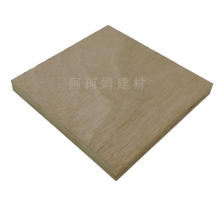 Precio al por mayor panel decorativo de madera de pino panel decorativo interior chapa de madera maciza natural patrón de corte rotativo