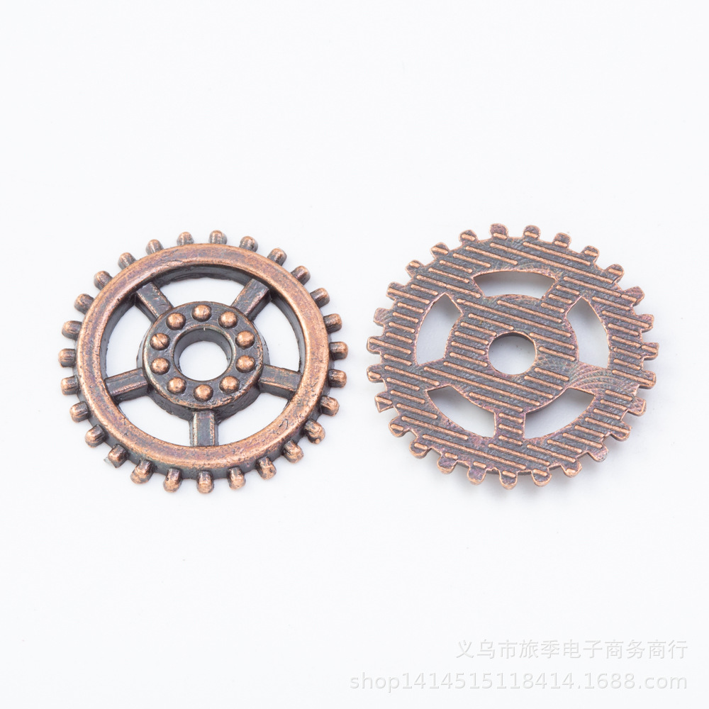 (Wholesale), accessory, retro accessories with gears, DIY, direct factory sales 5