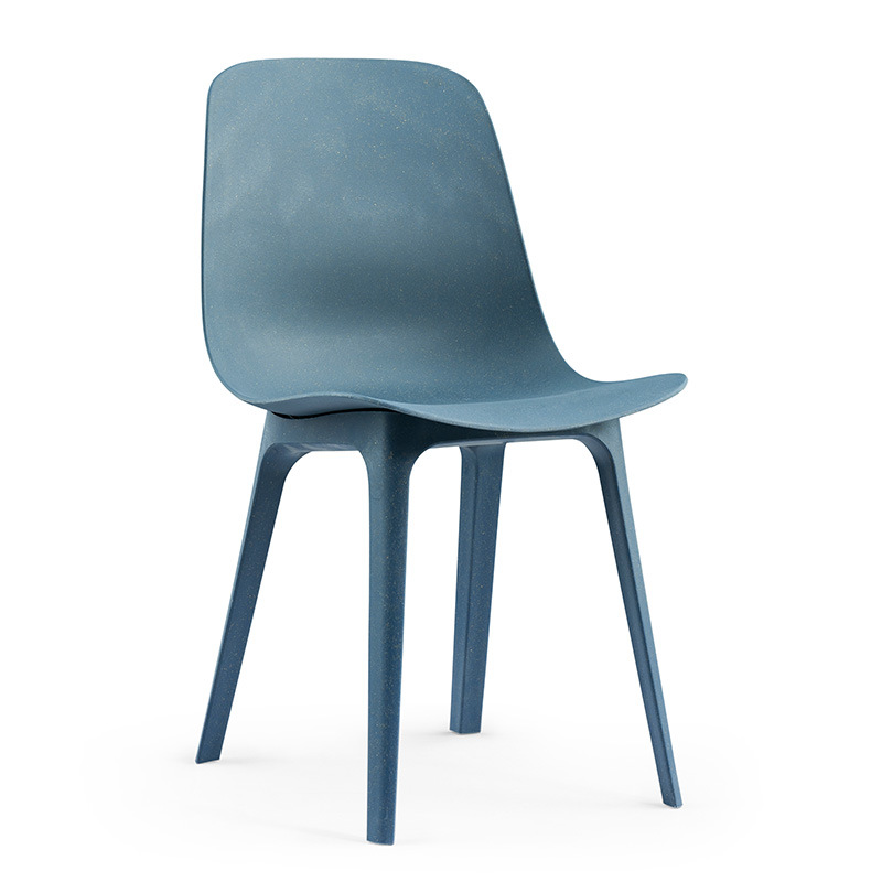 Foshan fábrica nórdica Silla de comedor simple Eames silla de plástico moda cafetería leche tienda de té Silla de ocio al por mayor