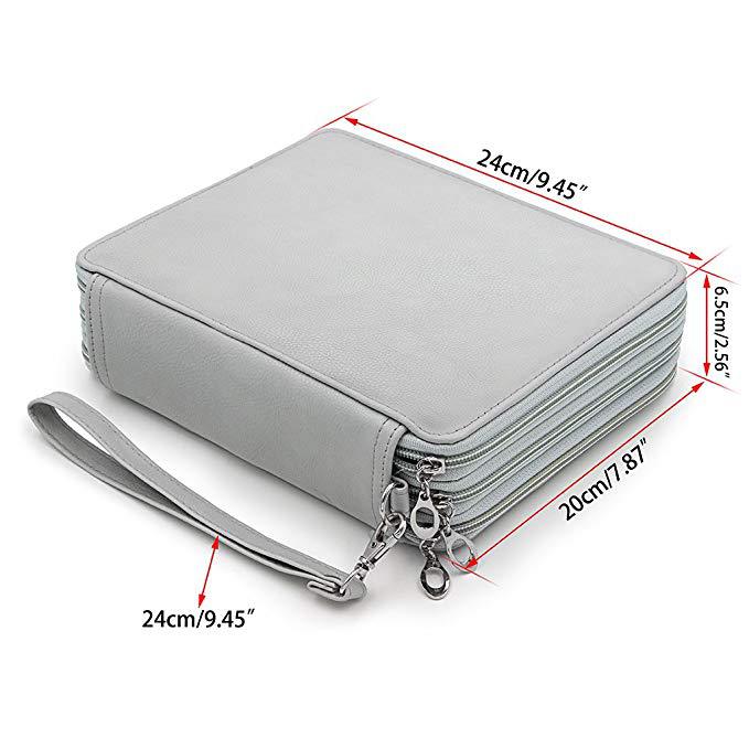 Amazon nuevo jardín secreto bolso multifuncional pu lápiz 120 color pluma cortina en stock al por mayor