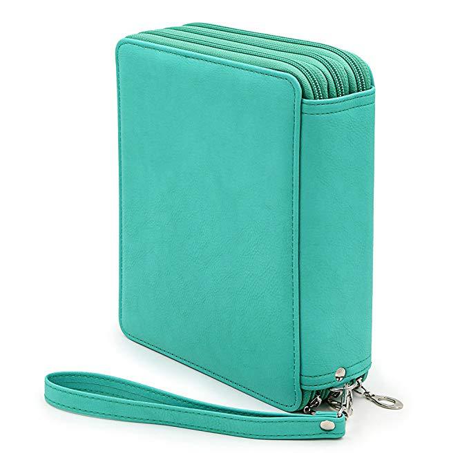 Amazon nuevo jardín secreto bolso multifuncional pu lápiz 120 color pluma cortina en stock al por mayor