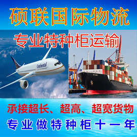 专业特种柜国际海运国际空运拼箱货代大件设备运输服务优势航线