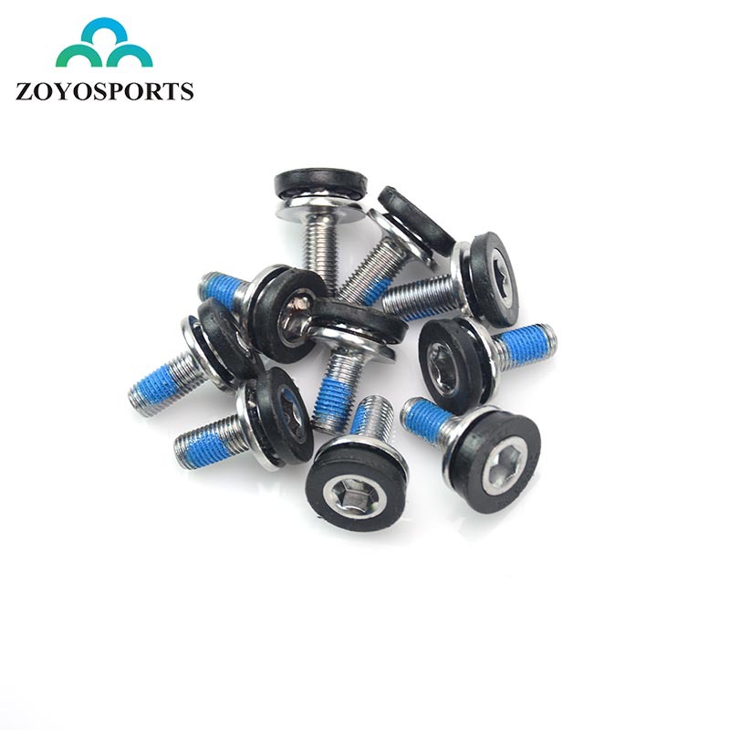 M8 Mountain Bike Axle Screw Road Bike Dead Flying Bicycle Hexagon Socket Square Hole Axle Disc Waterproof Screw