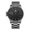 Fashionable swiss watch for leisure, quartz calendar, men's watch, city style