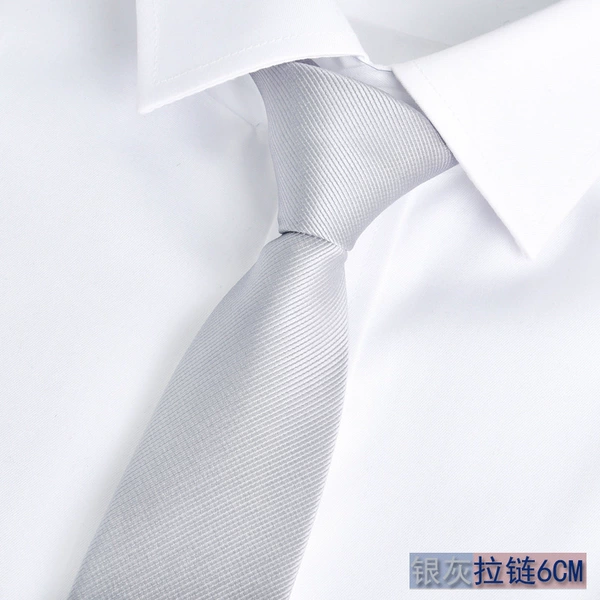 Silver (zipper 6cm)