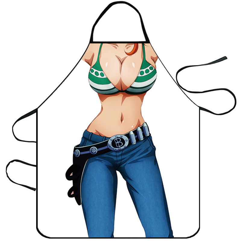 Delantal creativo personalidad divertida Reunión Anual fiesta spoof props olla caliente restaurante invitado delantal fabricante en stock suministro