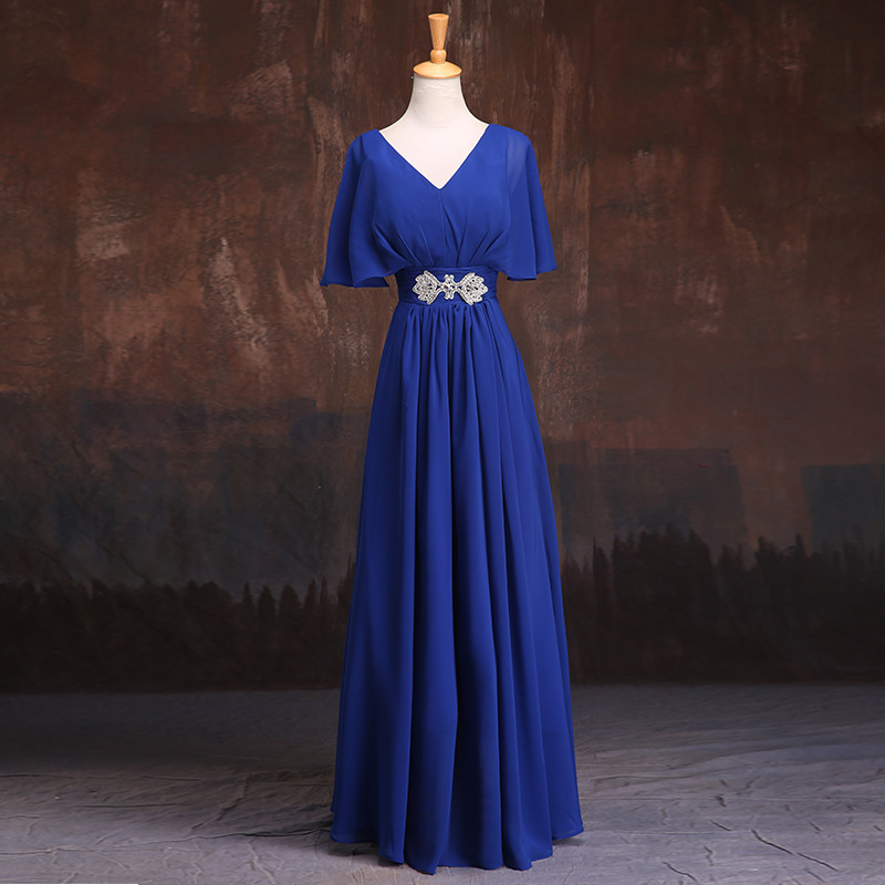 Abito da sera elegante per banchetto, riunione annuale, spettacolo, ospite, abito da sera, autunno_voghion.com