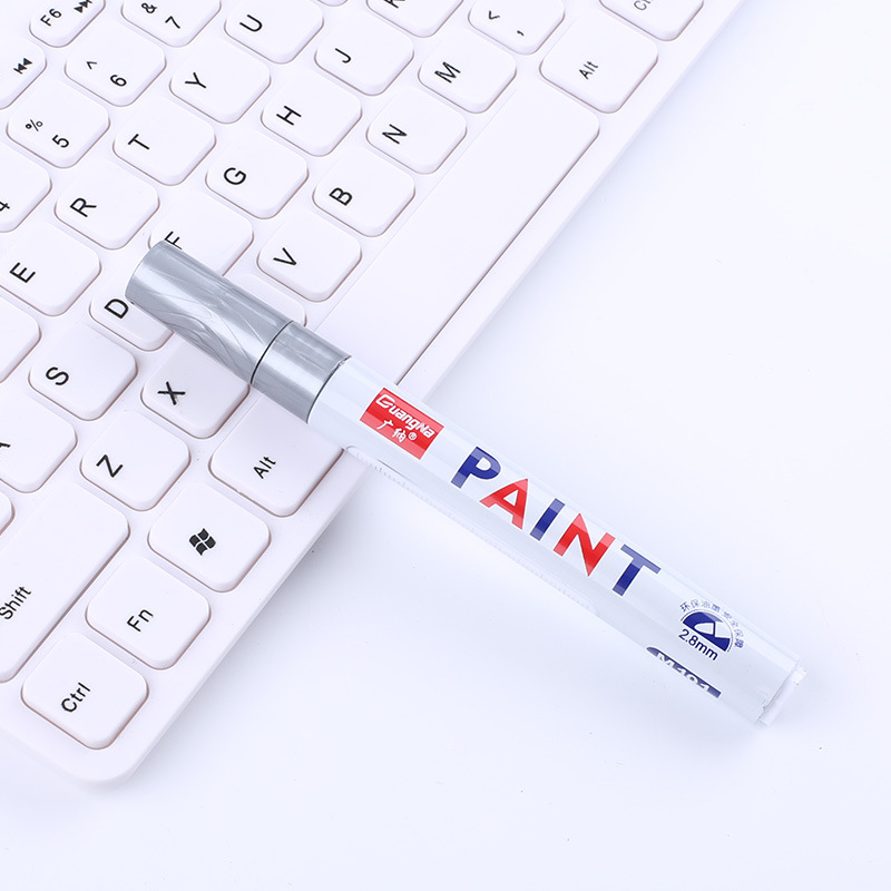 Guangna 101 yamasun pluma de pintura de Venta caliente 12 colores traje de bricolaje negro Tarjeta color pluma neumático pintura pluma rotulador