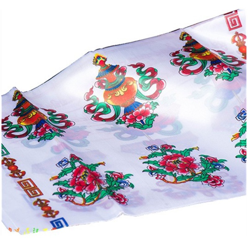 Pengfei Hada Factory Clearance Tibetan Products Best Price for Bulk Auspicious Pattern Five Colors Printed Hada Discount Sale