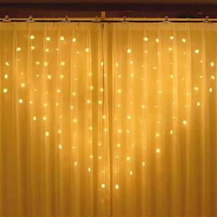 New Love Curtain Light Internet Celebrated Room Girl Heart LED Decorative Curtain Light Christmas Holiday LED Love Light