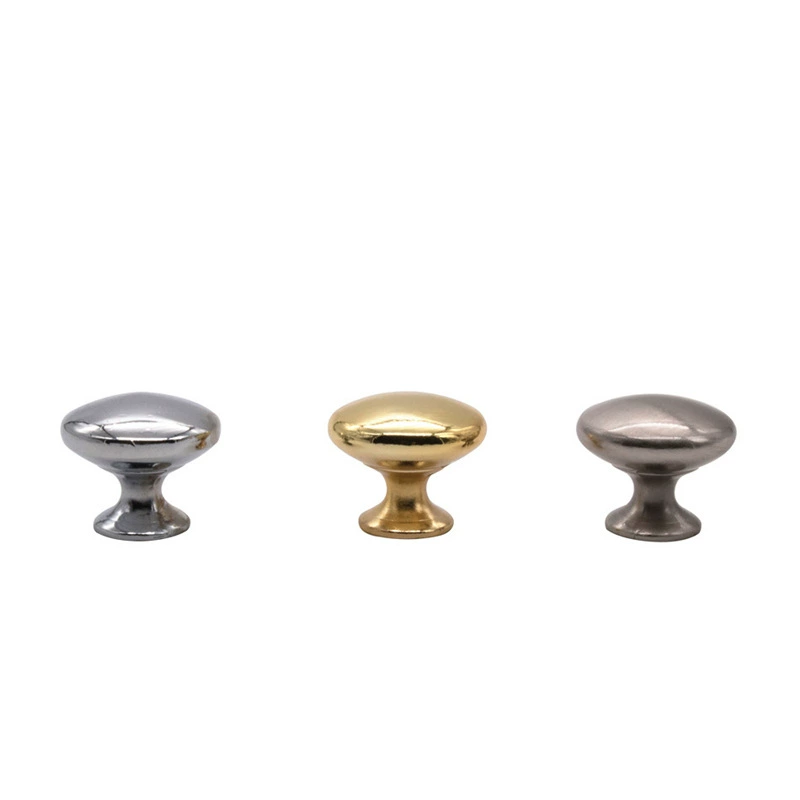 Solid zinc alloy round single -hole small pull hand modern minimalist cabinet drawer wardrobe door handle handle hardware accessories