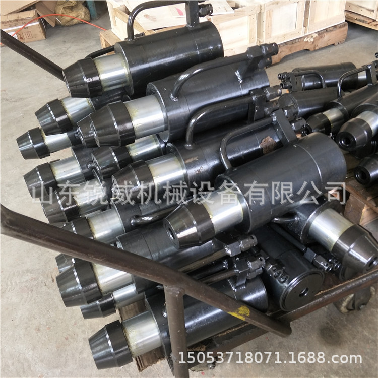 预应力桥梁锚具张拉设备护坡基坑加固液压油缸锚索张拉机千斤顶