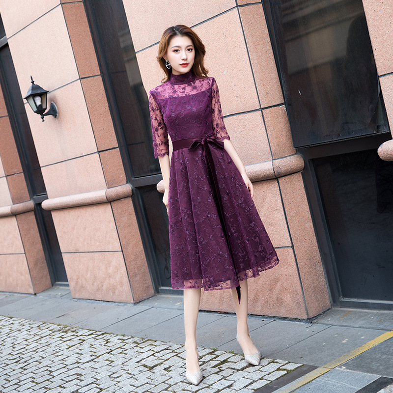 Vestido mini multicolor, nuevo modelo 2026, elegante vestido de noche, vestido adelgazante, adecuado para uso diario, disponible para dropshipping