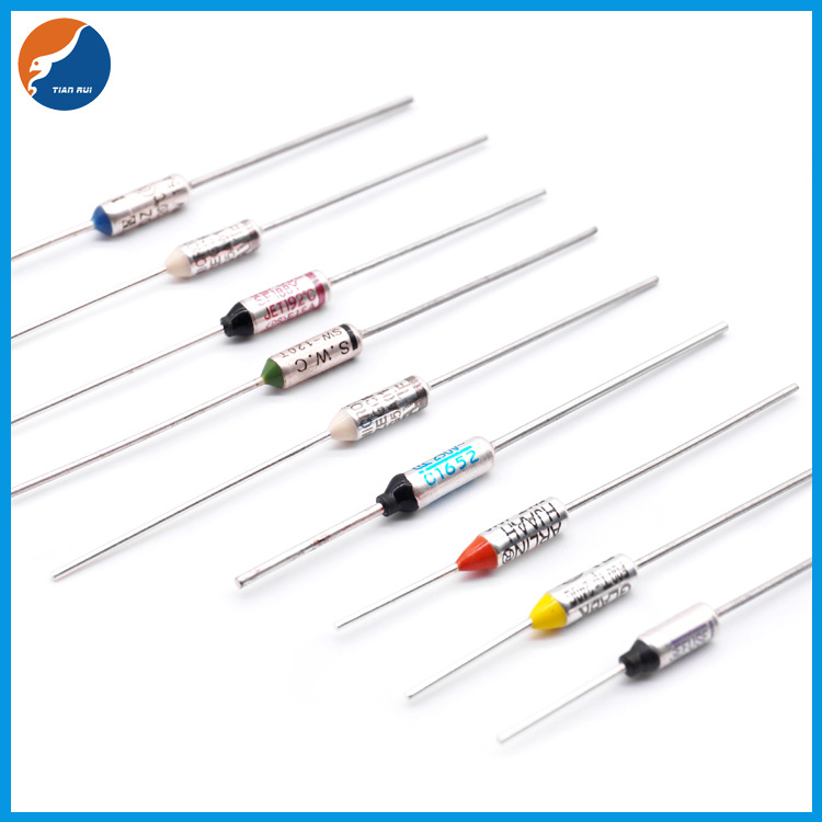 厂家直供尖头管状保险丝RY温度加长引线金属耐高温