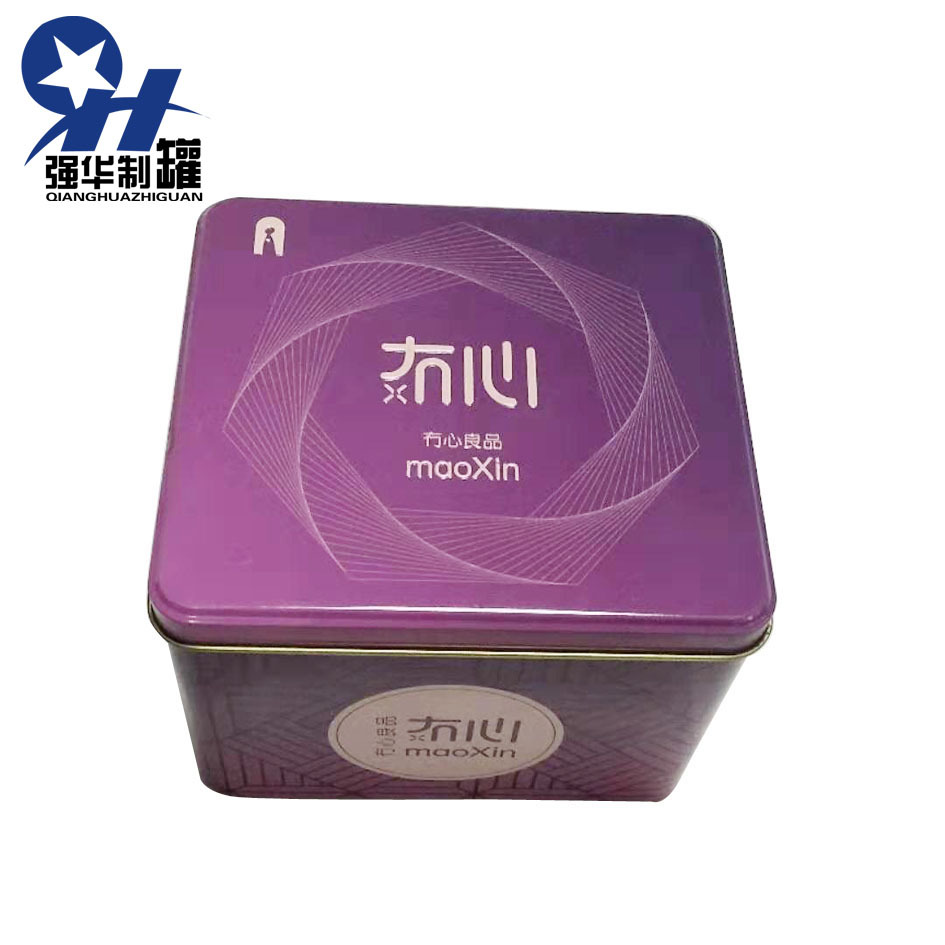 厂家手机电池、充电保、音响包装铁盒 扣底可做凹槽位铁罐