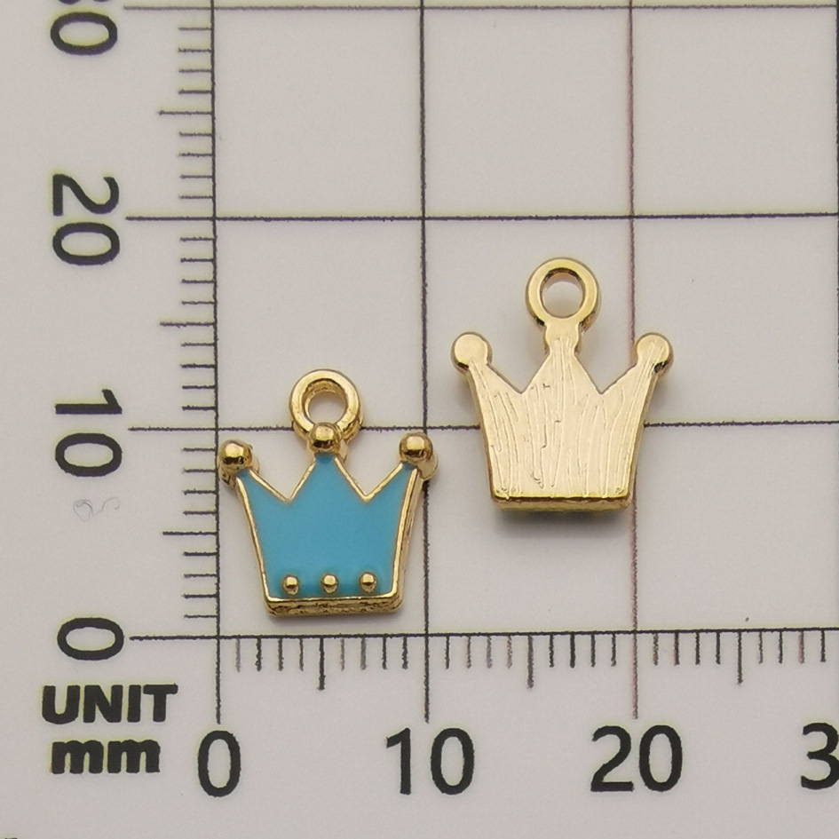 Accesorios de la joyeria bricolaje gota aceite aleación pequeño colgante flor gota aceite colgante marcador colgante collar pulsera colgante