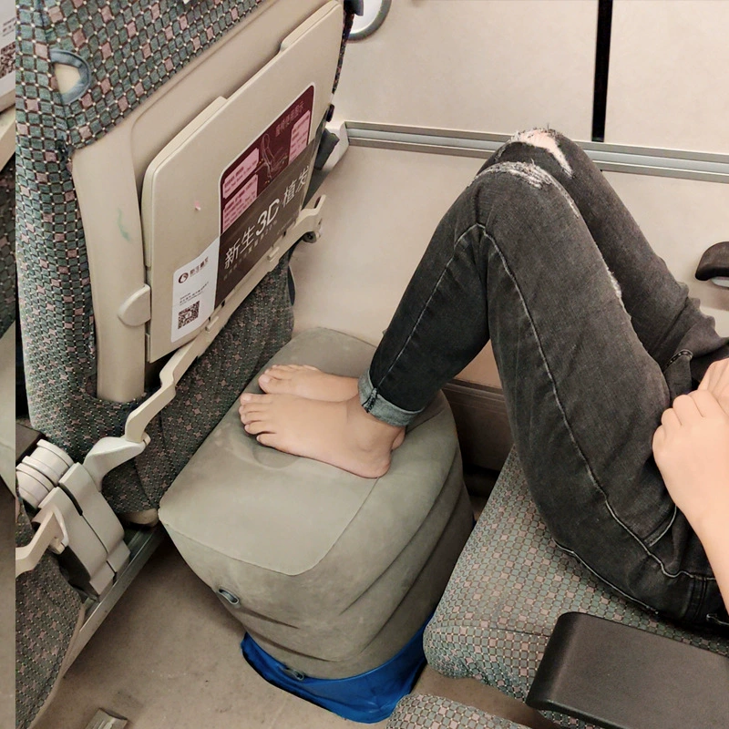 Прямая поставка с завода Amazon надувная подушка для ног дорожная Автоматическая надувная подушка для ног подставка для ног надувная подушка для ног