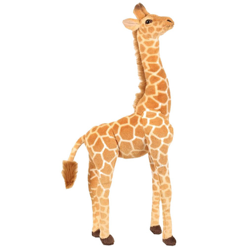 Wholesale simulated giraffe plush toys, deer dolls, photography props, home furnishings, scene layout dolls