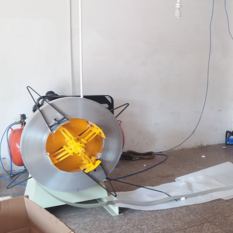 自动收放料架 1250MM宽卷料机 材料架载重5T，重型电镀收放卷机