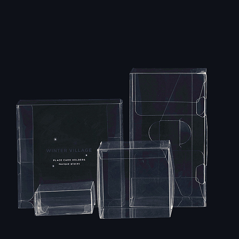 厂家生产PVC折盒PET盒子PET包装盒 PP磨砂包装盒 透明盒子可印刷