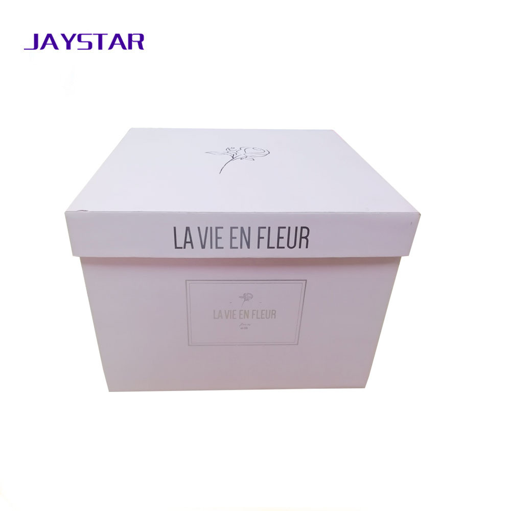 高端设计 方形花盒带提手便捷精品盒天地盖盒子 厂家直销加工制作