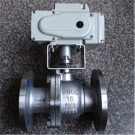 Q941F-16P不锈钢 电动普通开关型法兰球阀图片