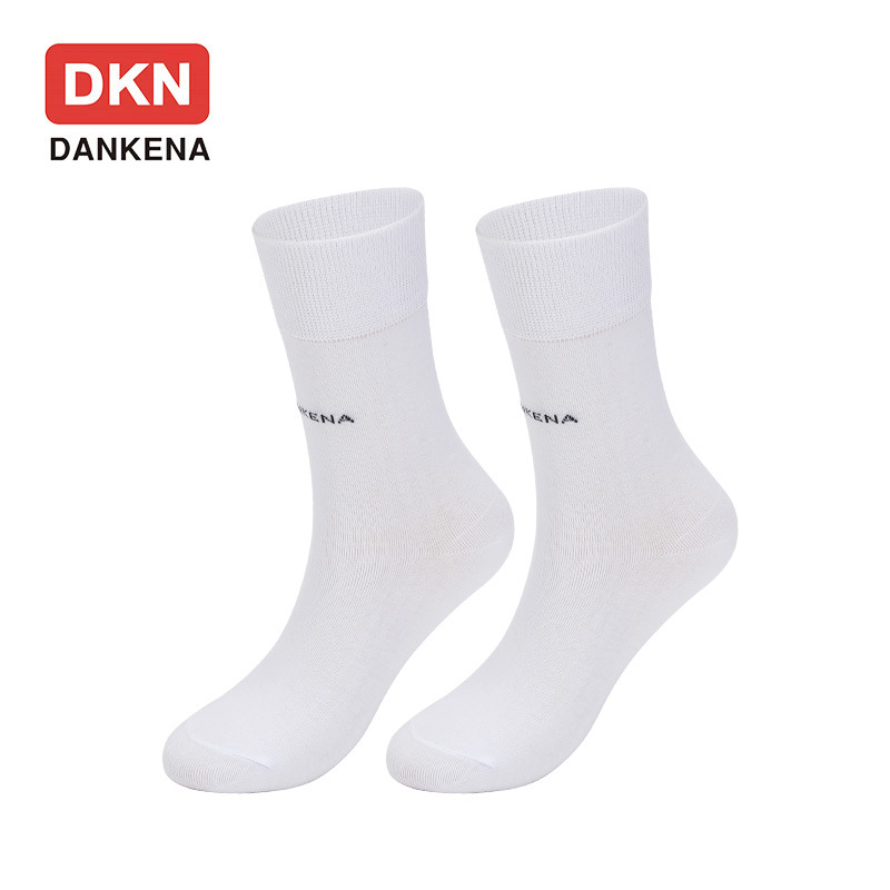 Chaussettes de sport en coton à rayures noires et blanches pour couple, nouvelle collection automne-hiver 2025d, mi-mollet, pour étudiants, lettres, skateboard_voghion.com