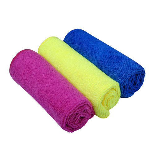 Microfiber car wash towel car wipe towel 30*30 crystal plated polished waxed towel cloth car wash shop supplies tools