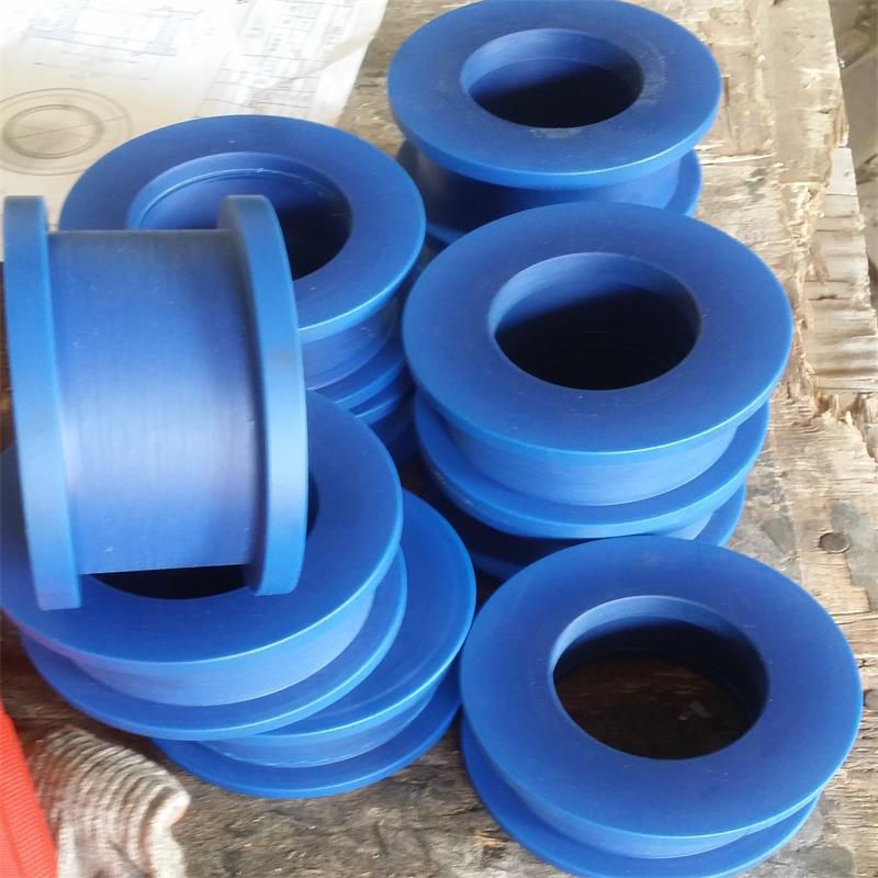 加工耐磨自润滑塑料注塑MC尼龙齿轮异型件涡轮轴瓦套浇筑尼龙轴套