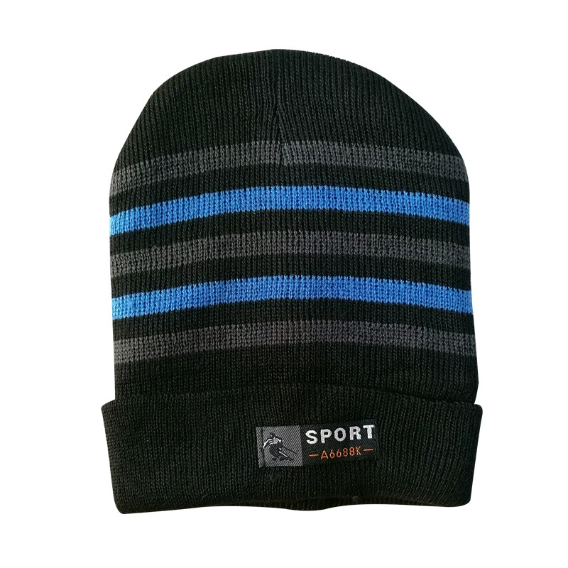 Woolen keep warm winter knitted hat, wholesale, for middle age