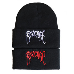 New xxxtention Revenge revenge embroidery knitted hat pullover hat singer wool hat men and women cold hat