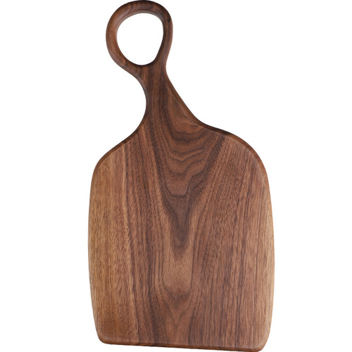 Black walnut cutting board light luxury steak board wooden fruit board bread board solid wood cutting board chopping board kitchen utensils