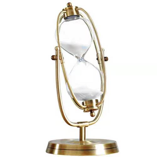 Jindian Rotating Hourglass Timer Home Living Room Study Ornament Creative Quicksand Decoration Gift Hourglass Ornament