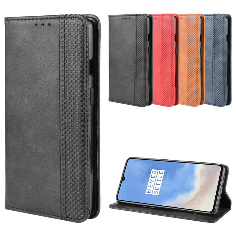 Oneplus Nord 2T Mobile Phone Case Oneplus 9Pro Mobile Phone Leather Case Magnetic Flip Cover Protective Case Vintage Wallet