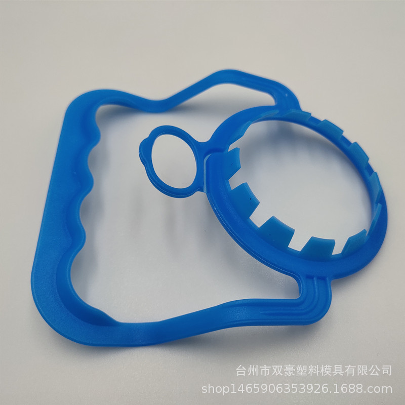 厂家批发大瓶装饮料瓶拎手提手 饮料塑料提手 PE塑料瓶手提柄48口