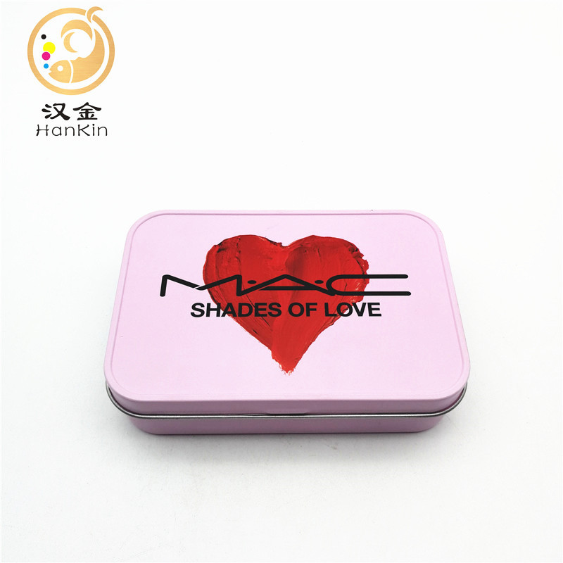 南韩包装铁盒 户外用品收纳铁盒便携式翻盖铁罐 连体马口铁盒