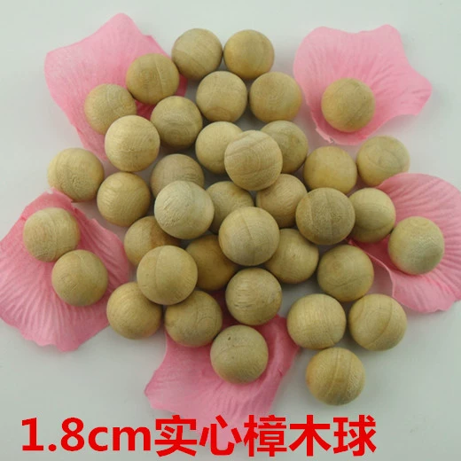 Камфорный деревянный шар Камфорные деревянные бусины Твердые таблетки 1,8 см для камфоры, устойчивые к насекомым, моли, устойчивые к плесени, влагостойкий дезодорант
