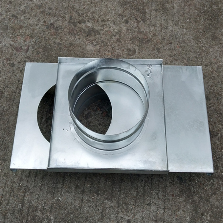 不锈钢排风管道耐压手动风阀 新风管止回阀配套使用